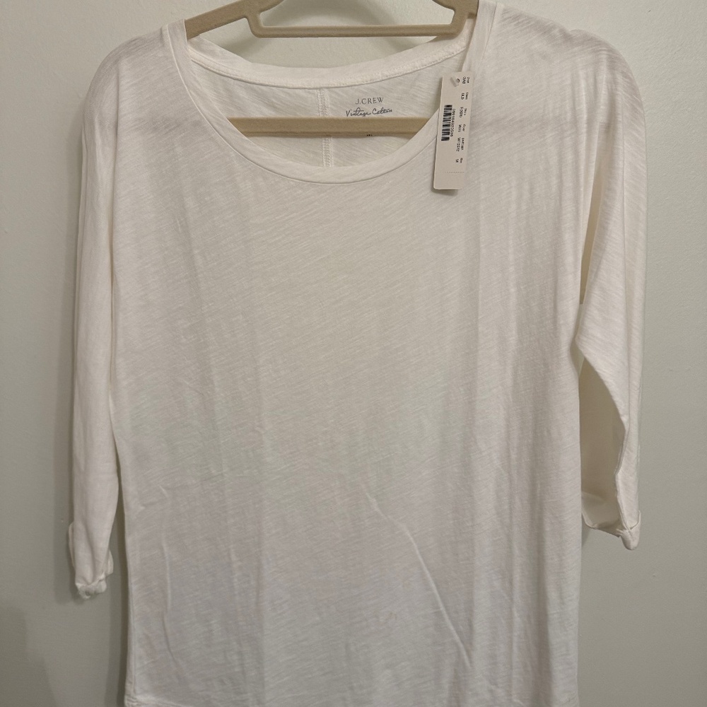 J. Crew Vintage Cotton T-Shirt // NWT